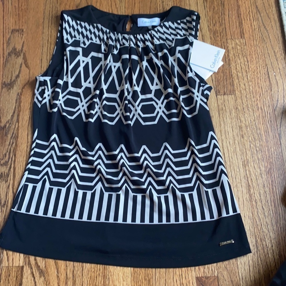 Calvin Klein Top Size Small Petite NWT